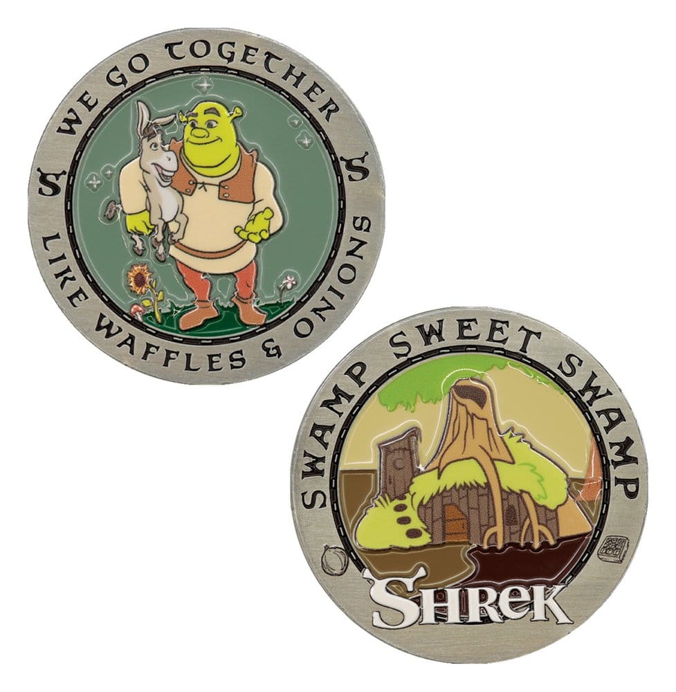 Shrek Collectable Coin Swamp Sweet Swamp Limited Edition - MangaShop.ro