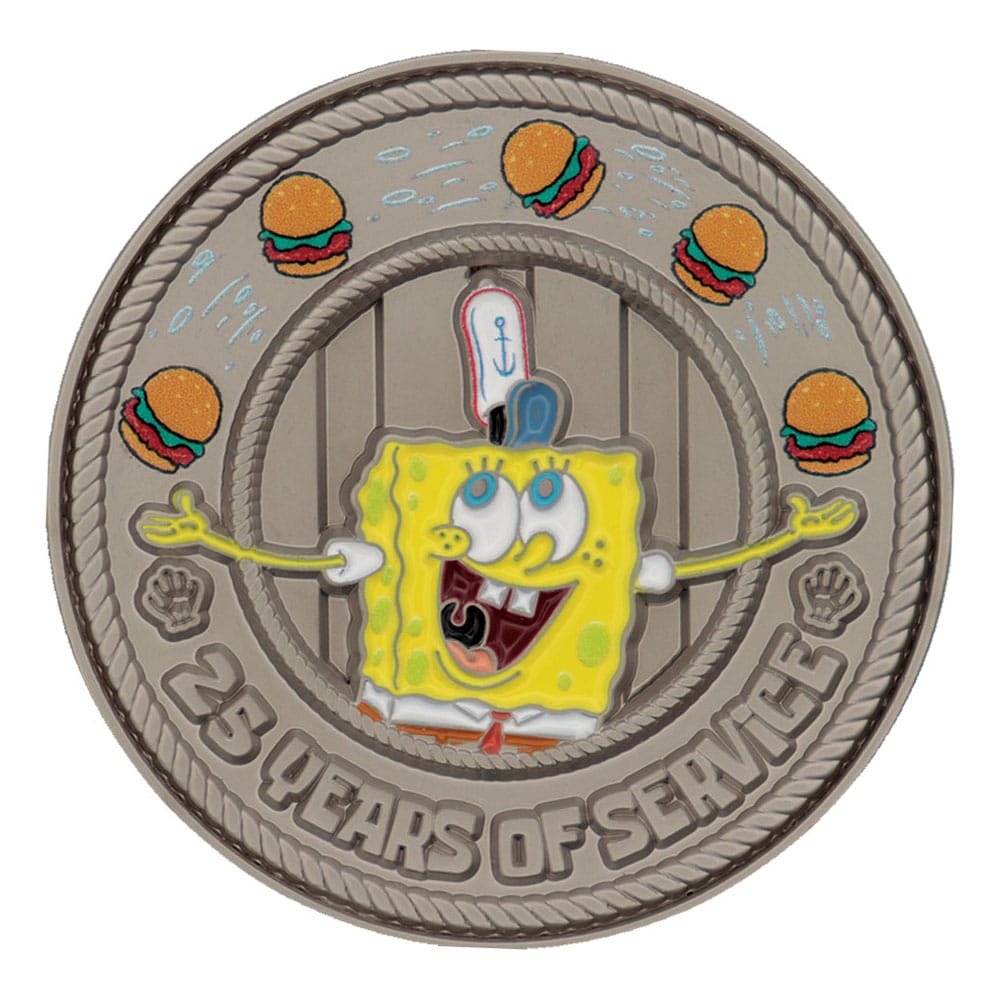 SpongeBob Collectable Coin 25th Anniversary Limited Edition - MangaShop.ro