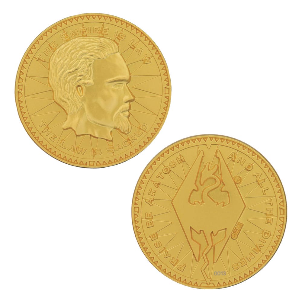 The Elder Scrolls Collectable Coin Septim Misty Gold Edition - MangaShop.ro