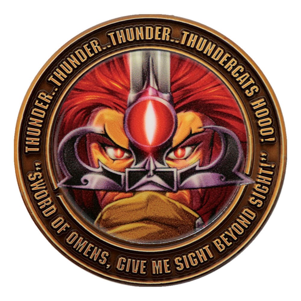 ThunderCats Collectable Coin Lion-O 40th Anniversary Limited Edition - MangaShop.ro