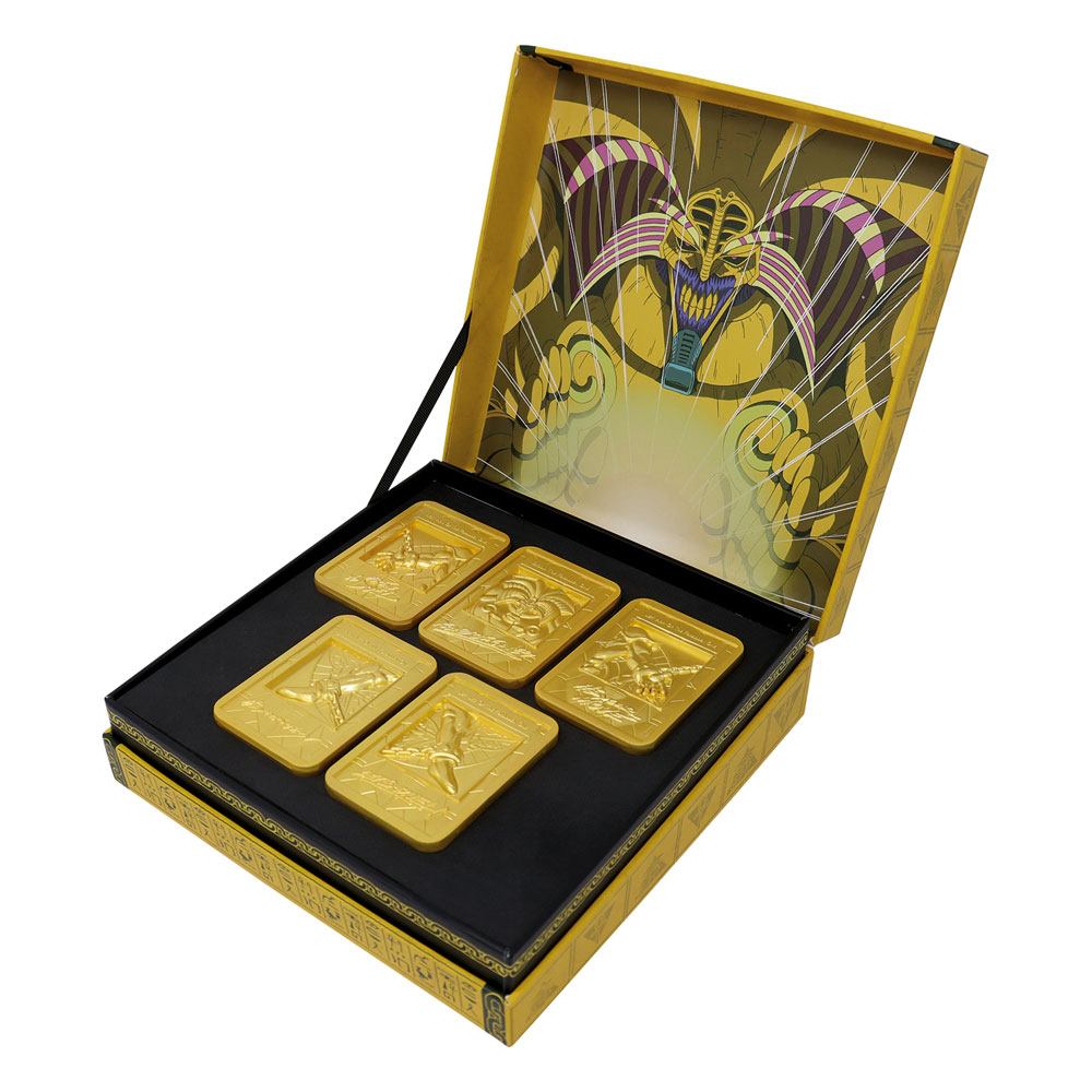 Yu-Gi-Oh! Exodia the Forbidden One Ingot Set (gold plated) - MangaShop.ro