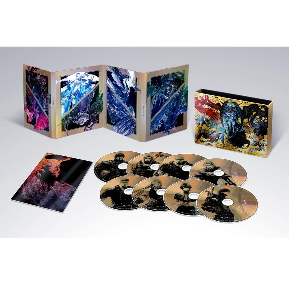 Final Fantasy XVI Music-CD Original Soundtrack Ultimate Edition (8 CDs) - MangaShop.ro