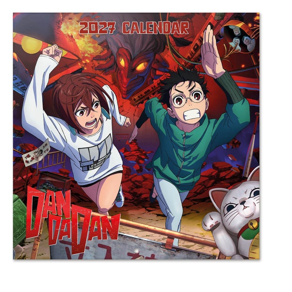 Dan Da Dan 2027 Wall Calendar 30 x 30 cm - MangaShop.ro