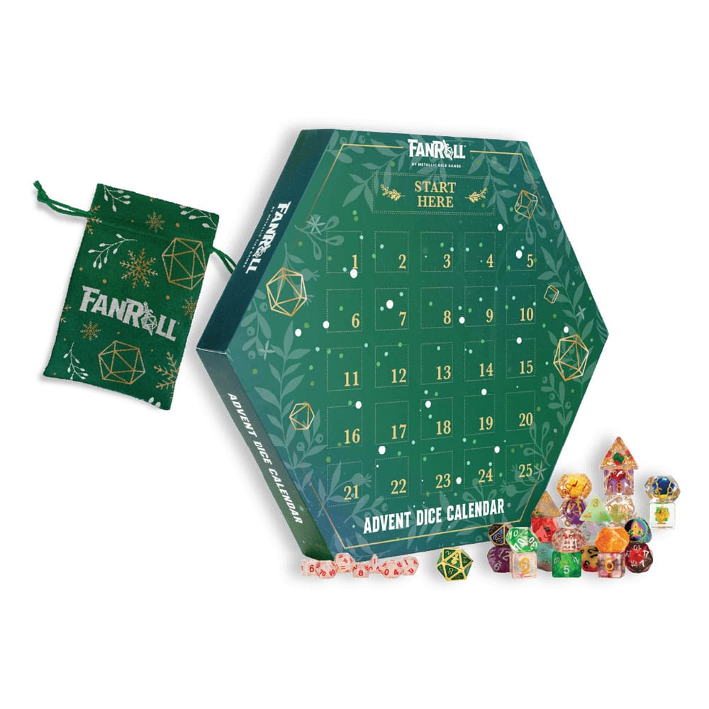 FanRoll Advent Calendar Holiday Dice - MangaShop.ro