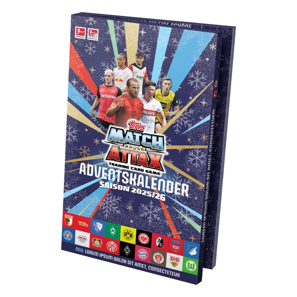Bundesliga Match Attax Trading Cards 2025/26 Advent calendar - MangaShop.ro