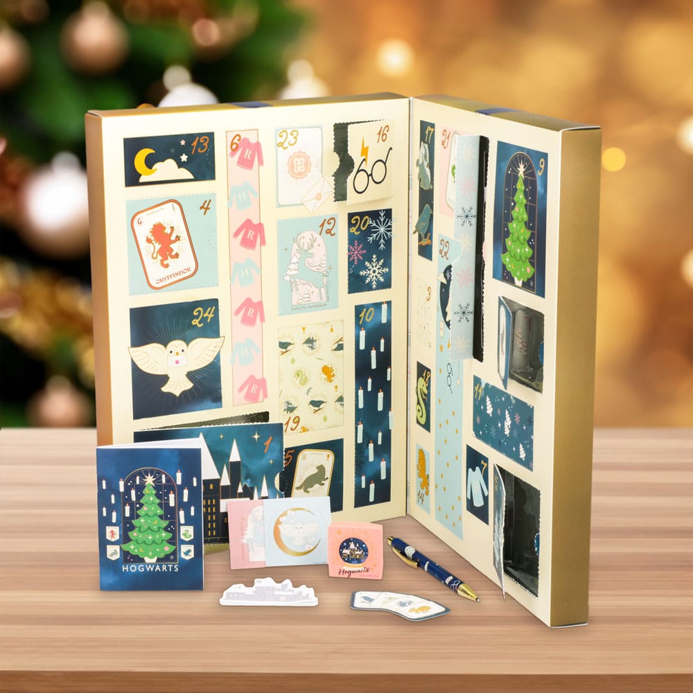Harry Potter Advent Calendar Stationery 24 Day Hogwarts - MangaShop.ro