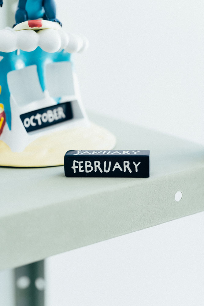 Stitch 3D perpetual Calendar Surfer - MangaShop.ro