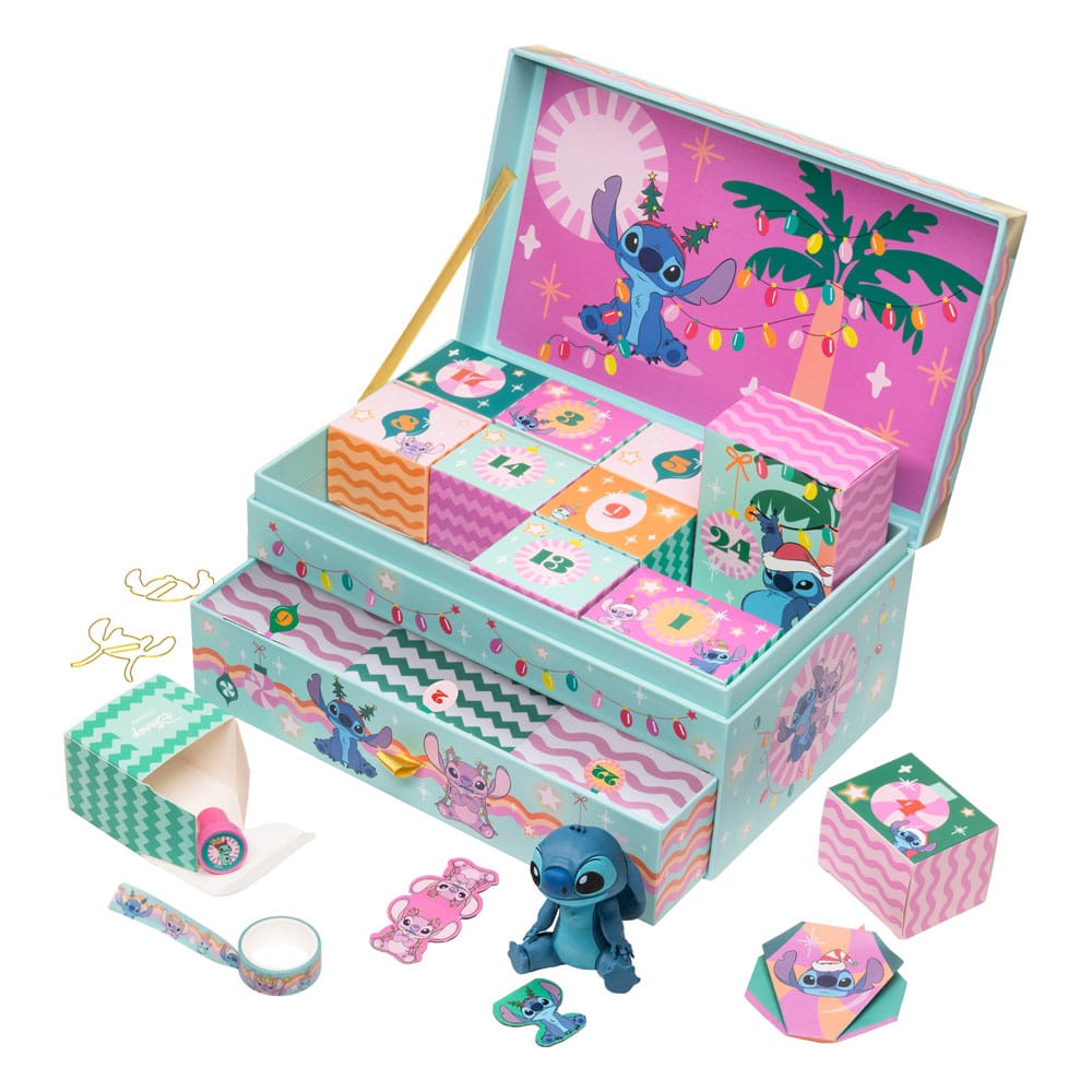 Lilo & Stitch Advent Calendar Keepsake Box Advent Calendar Stitch & Angel - MangaShop.ro