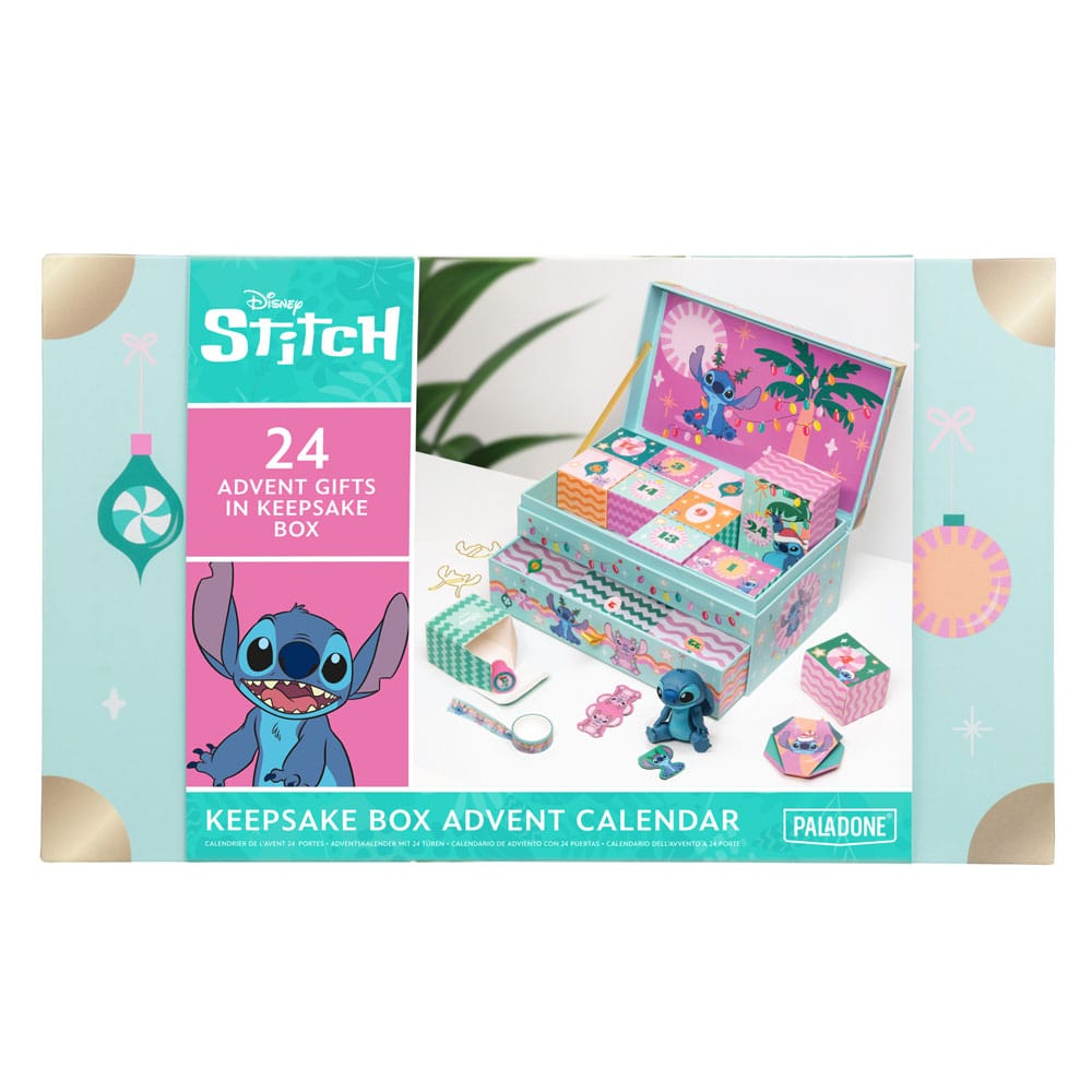 Lilo & Stitch Advent Calendar Keepsake Box Advent Calendar Stitch & Angel - MangaShop.ro