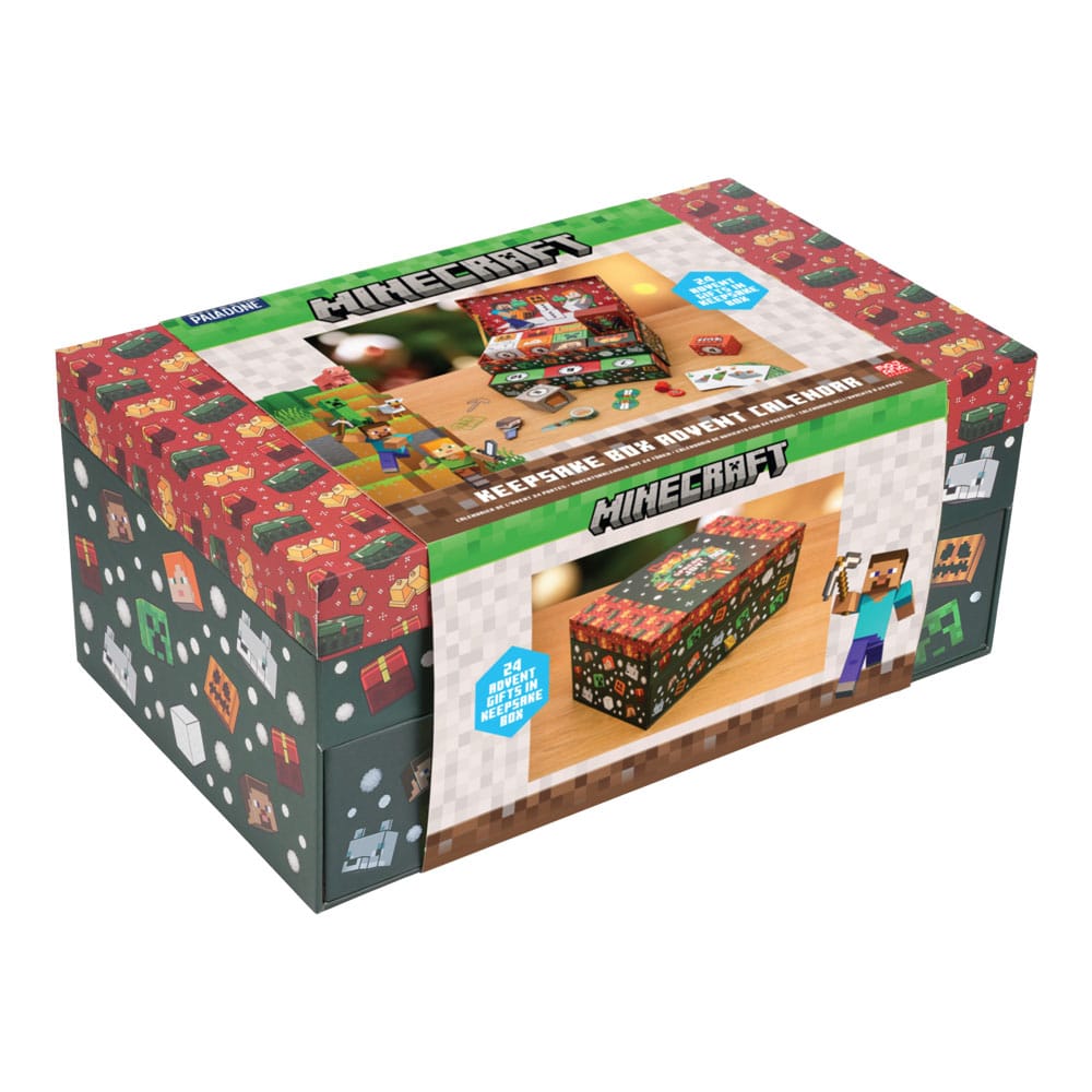 Minecraft Advent Calendar Keepsake Box Advent Calendar - MangaShop.ro
