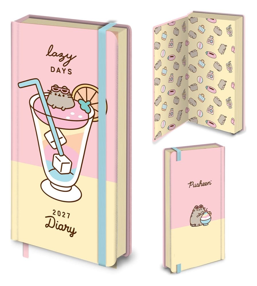 Pusheen Slim WTV Diary 2027 Tropical - MangaShop.ro