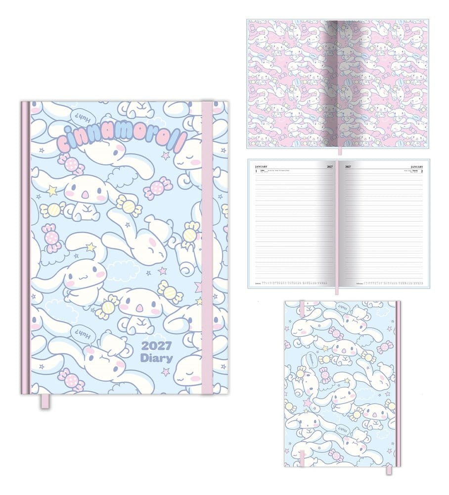Sanrio A5 DTP Diary 2027 Cinnamoroll - MangaShop.ro