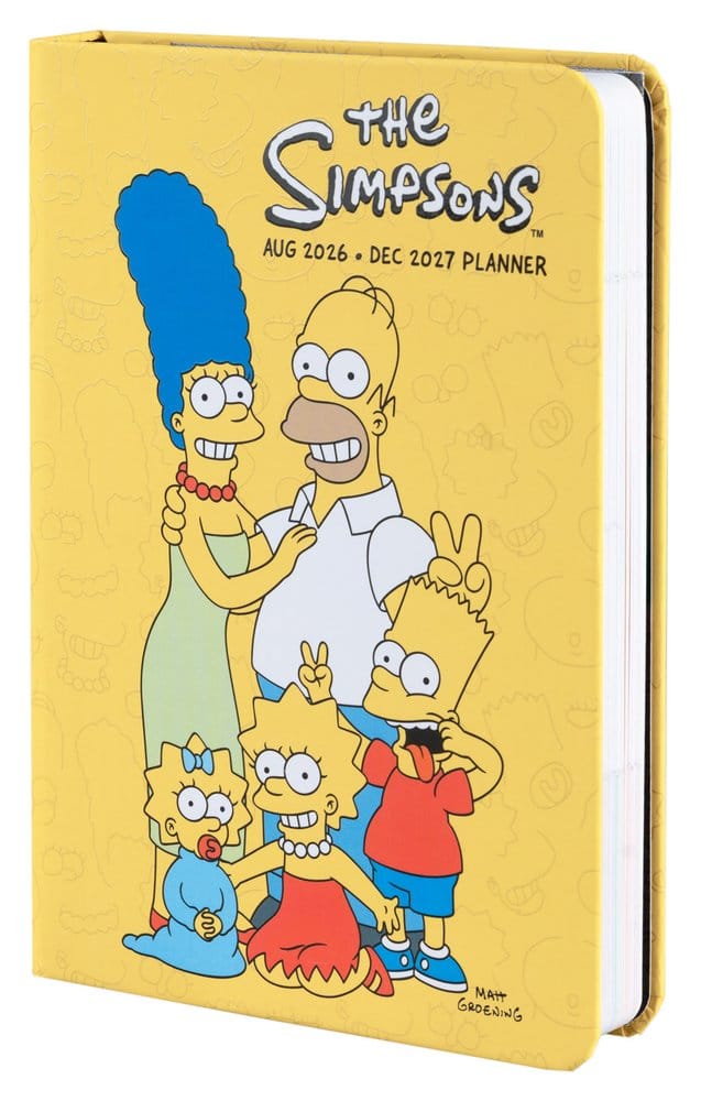 The Simpsons Academic Planner 2026/27 A6 *English Version* - MangaShop.ro
