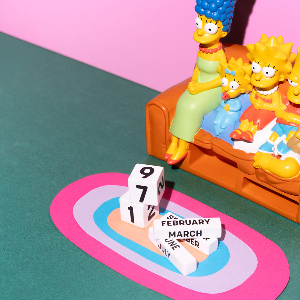 The Simpsons 3D perpetual Calendar - MangaShop.ro