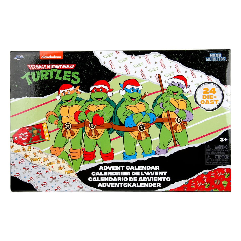 Teenage Mutant Ninja Turtles Battle Diecast Mini Figures Advent Calendar Holiday 2024 - MangaShop.ro