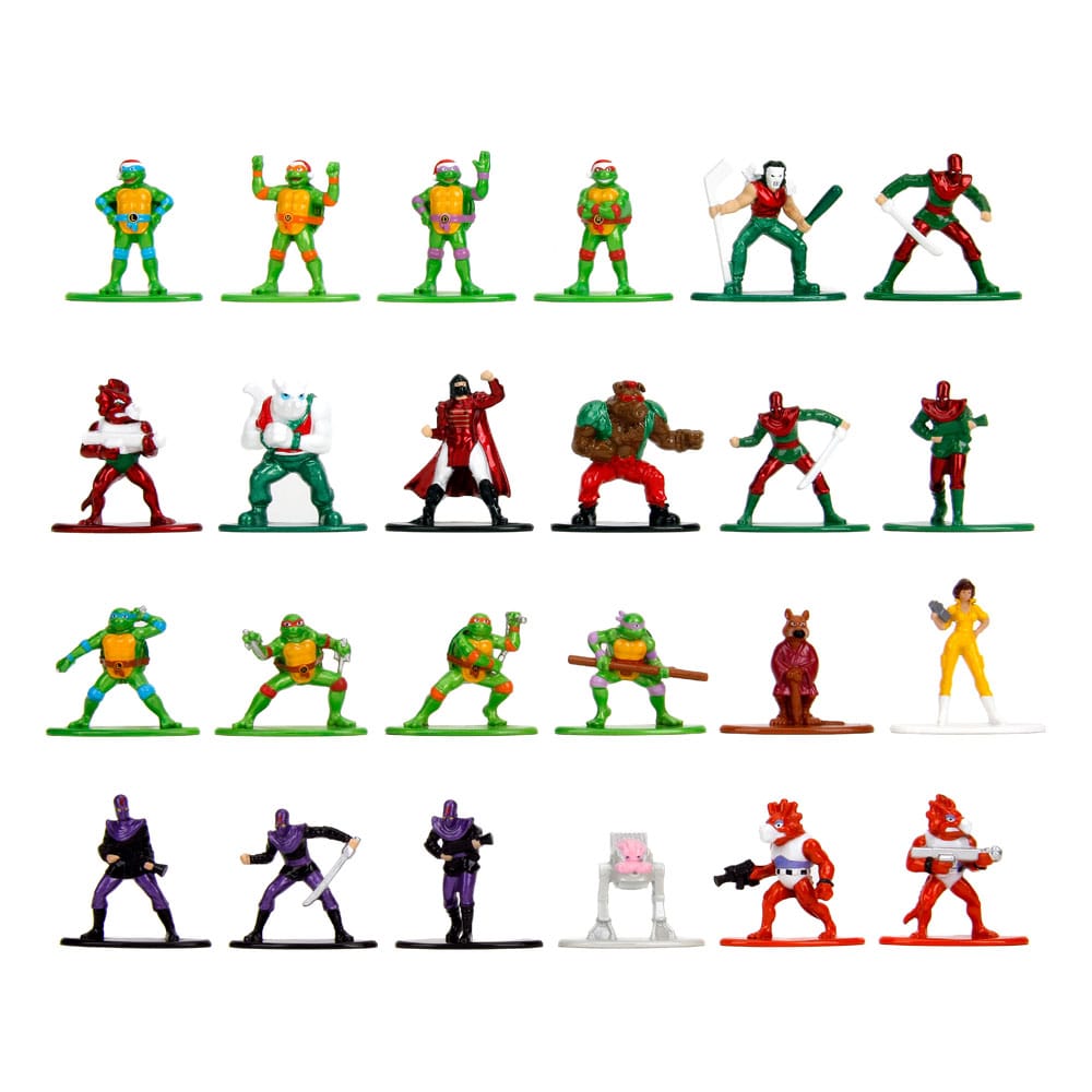 Teenage Mutant Ninja Turtles Battle Diecast Mini Figures Advent Calendar Holiday 2024 - MangaShop.ro