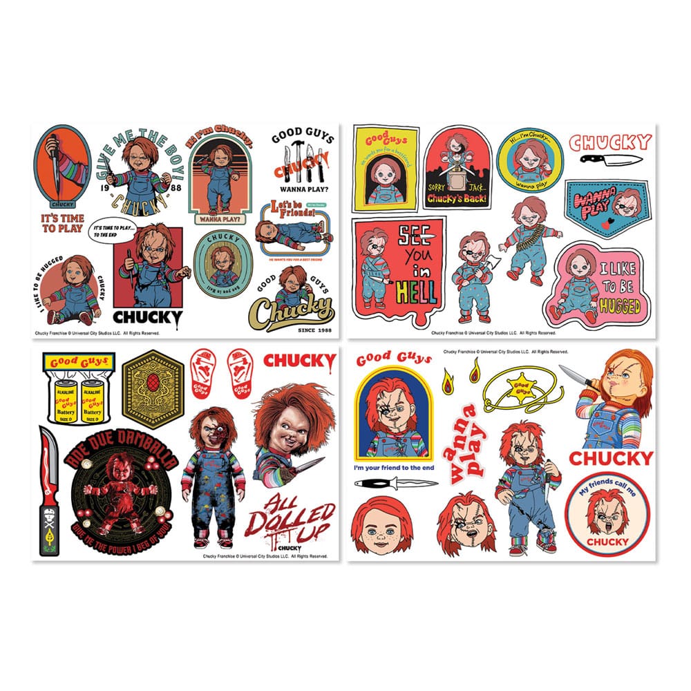 Chucky Tech Sticker Pack - MangaShop.ro