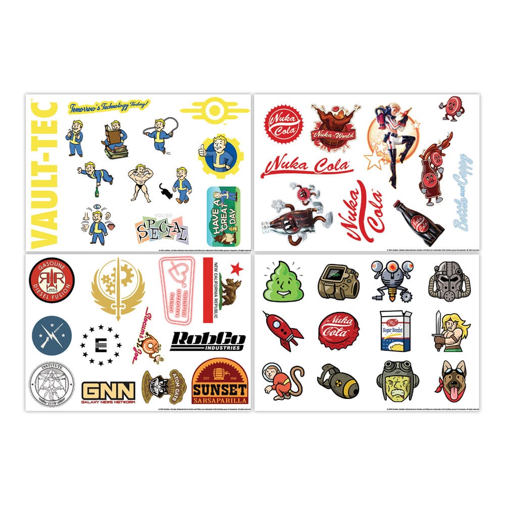 Fallout Tech Sticker Pack - MangaShop.ro
