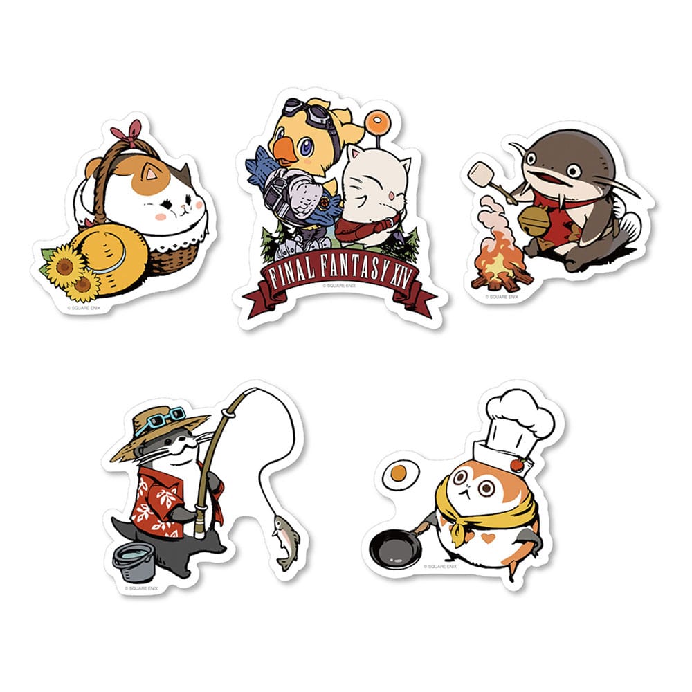 Final Fantasy XIV Sticker Pack - MangaShop.ro