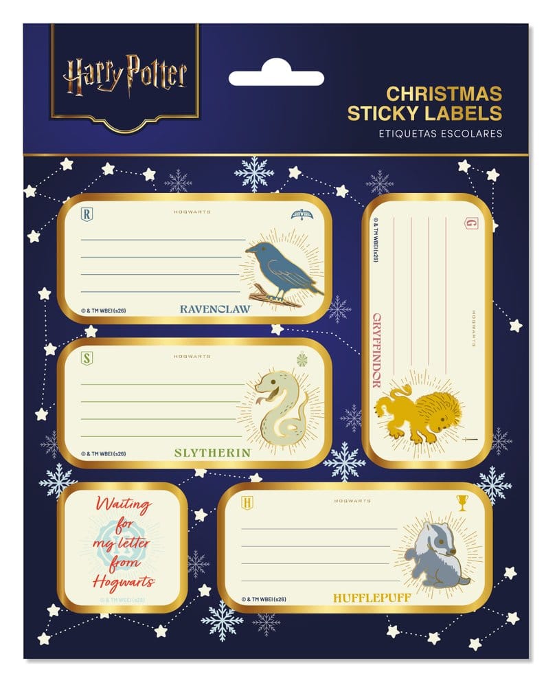 Harry Potter Self-Adhesive Christmas Labels Premium - MangaShop.ro