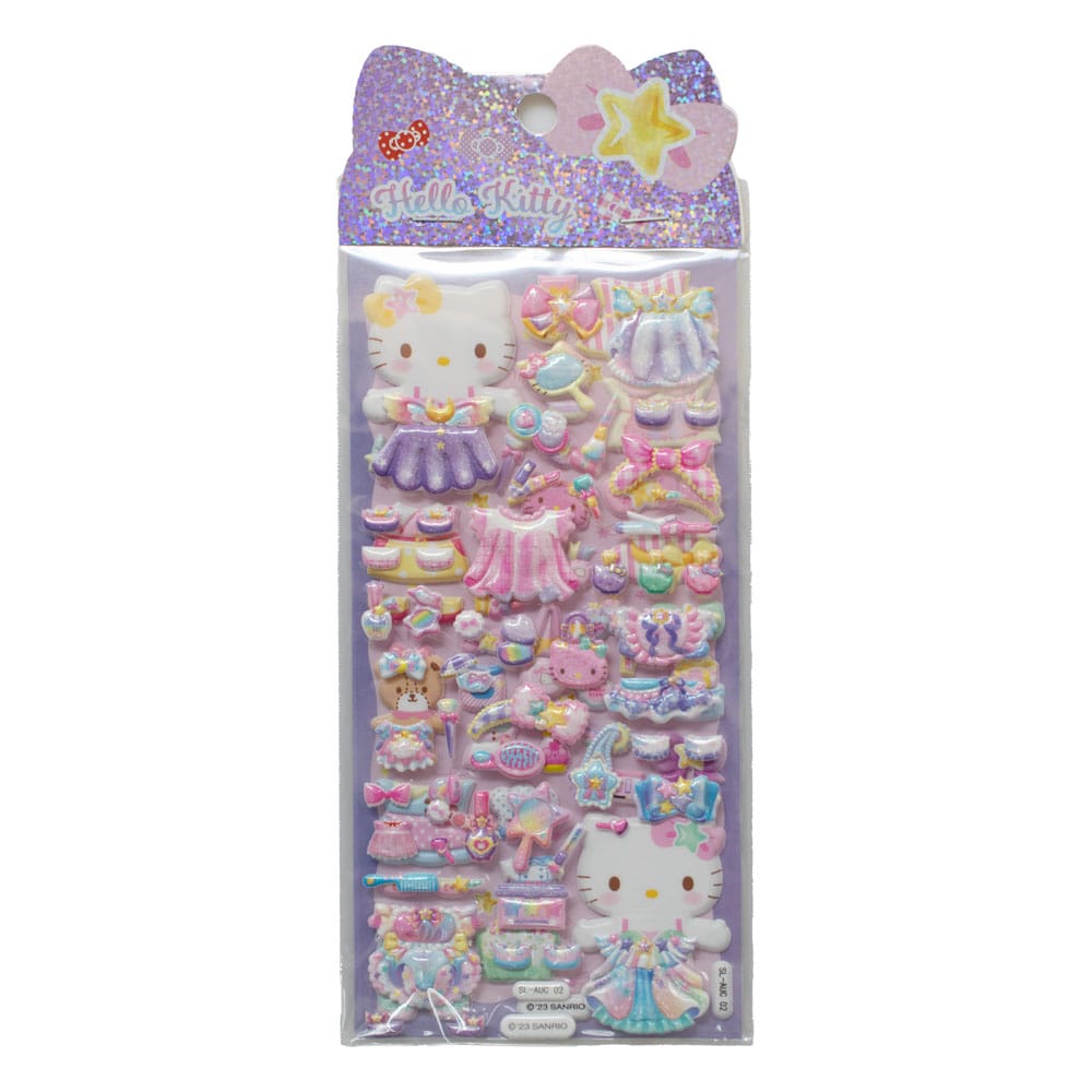 Hello Kitty and Friends Sticker Hello Kitty Puffy Assortment (20) - MangaShop.ro