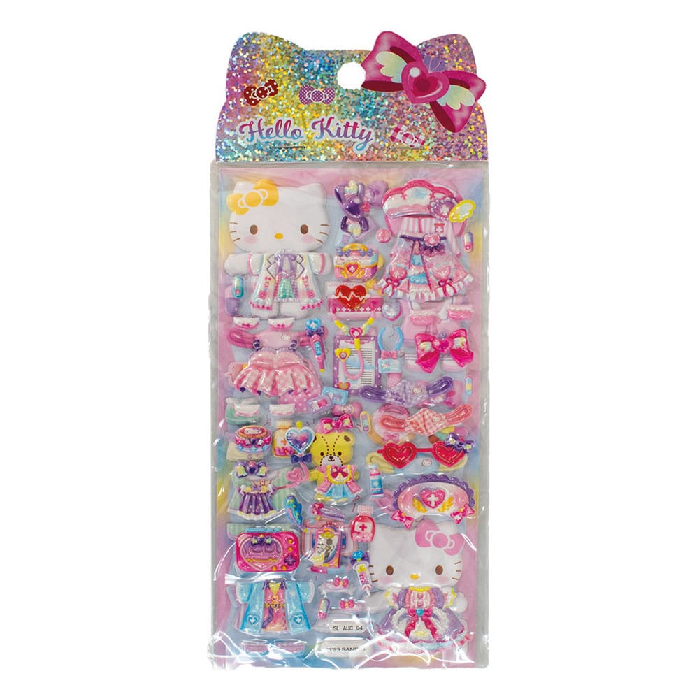 Hello Kitty and Friends Sticker Hello Kitty Puffy Assortment (20) - MangaShop.ro