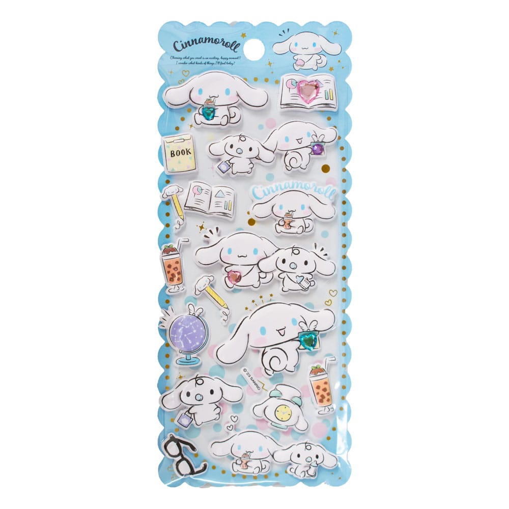 Hello Kitty and Friends Sticker Cinnamoroll Puffy Assortment (20) - MangaShop.ro