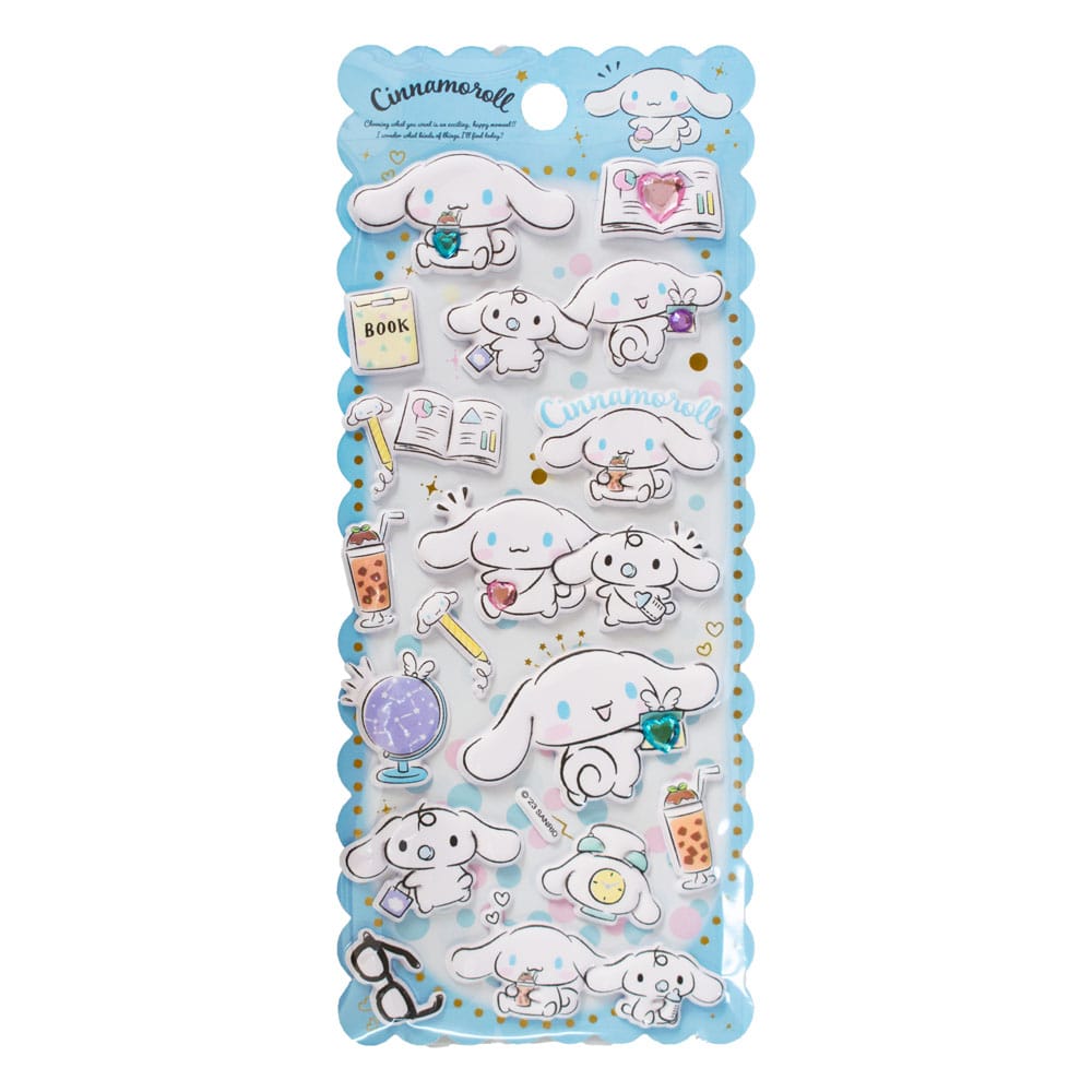 Hello Kitty and Friends Sticker Cinnamoroll Puffy Assortment (20) - MangaShop.ro