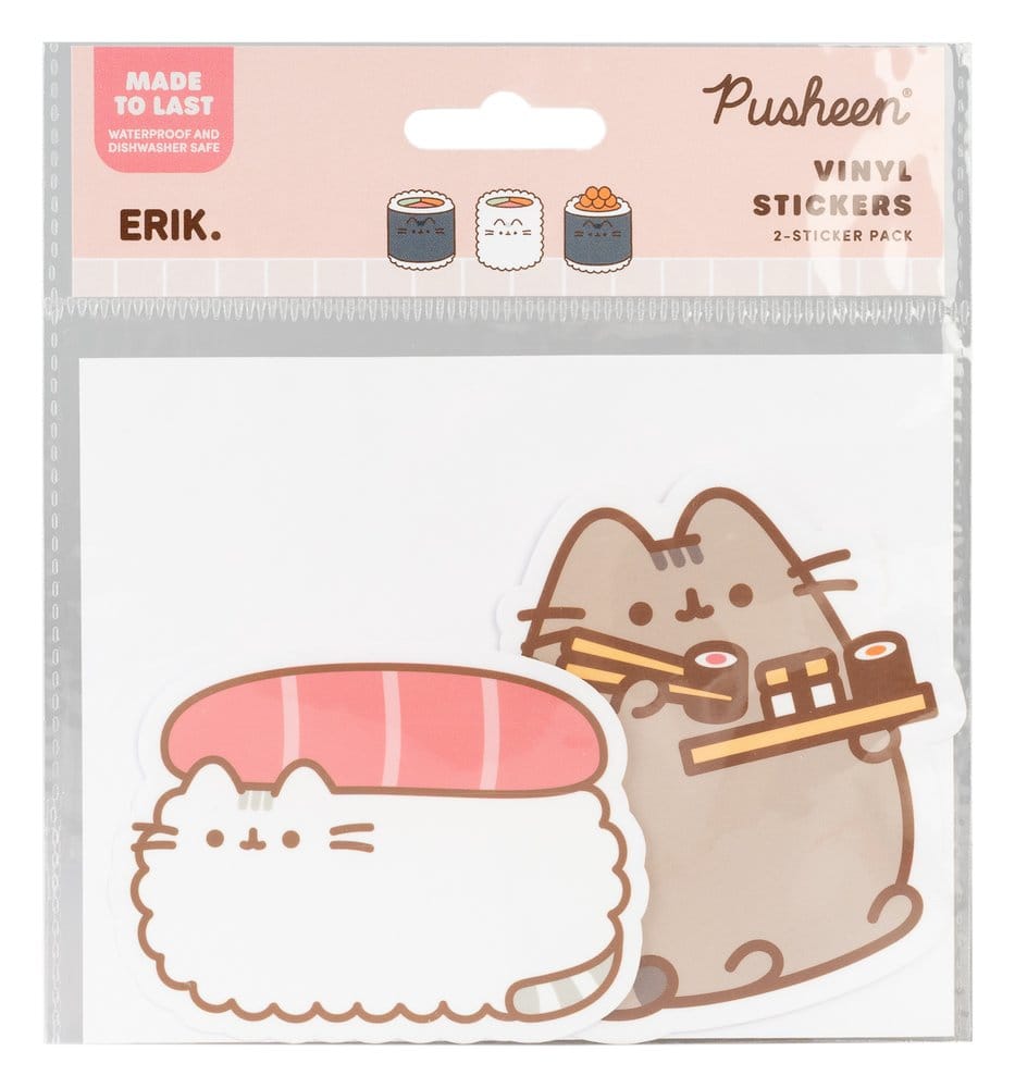 Pusheen Vinyl Stickers Sushi Roll Vol. 1 Set of 2 - MangaShop.ro