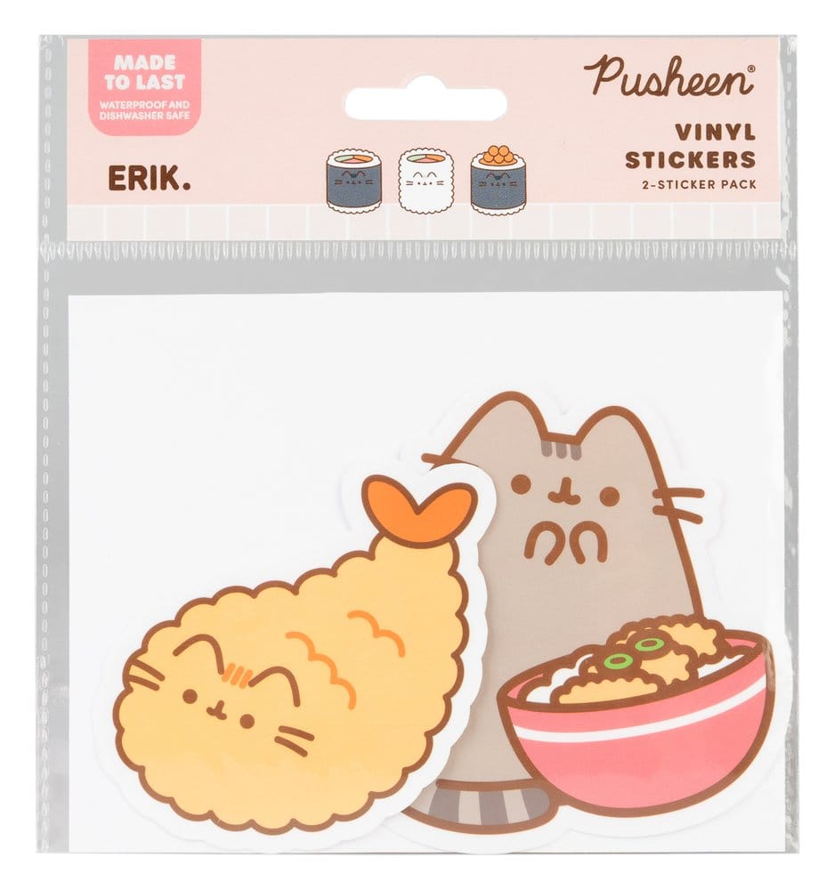 Pusheen Vinyl Stickers Sushi Roll Vol. 2 Set of 2 - MangaShop.ro