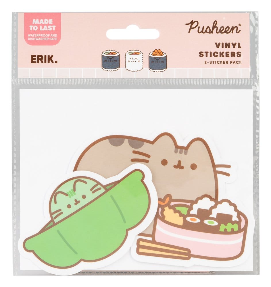 Pusheen Vinyl Stickers Sushi Roll Vol. 4 Set of 2 - MangaShop.ro