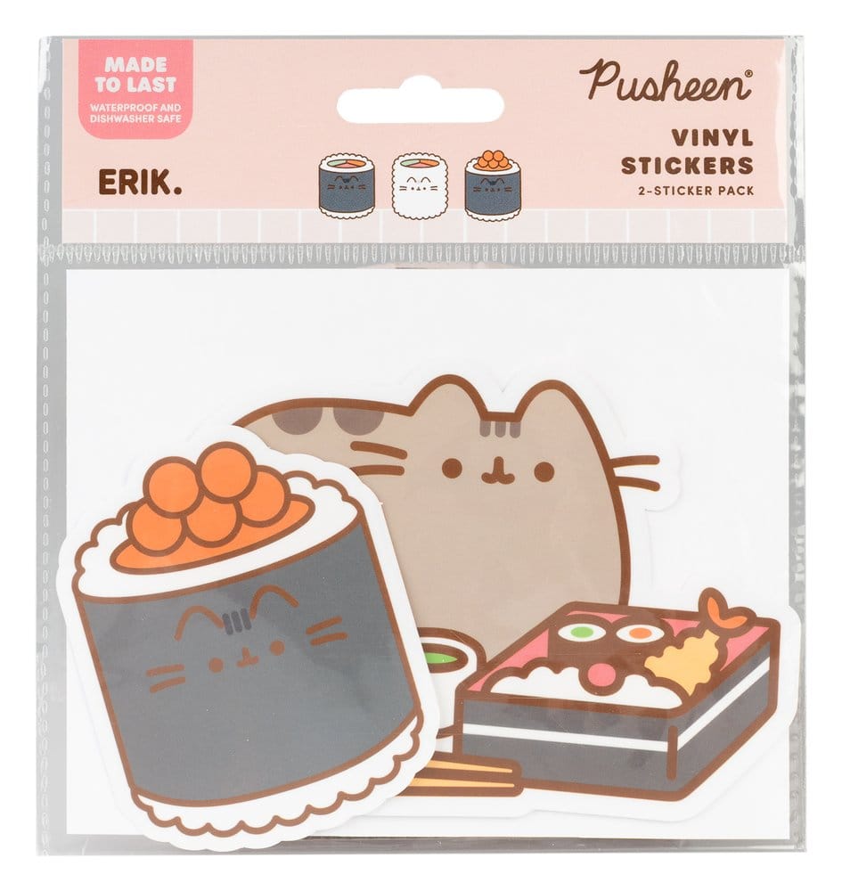 Pusheen Vinyl Stickers Sushi Roll Vol. 5 Set of 2 - MangaShop.ro