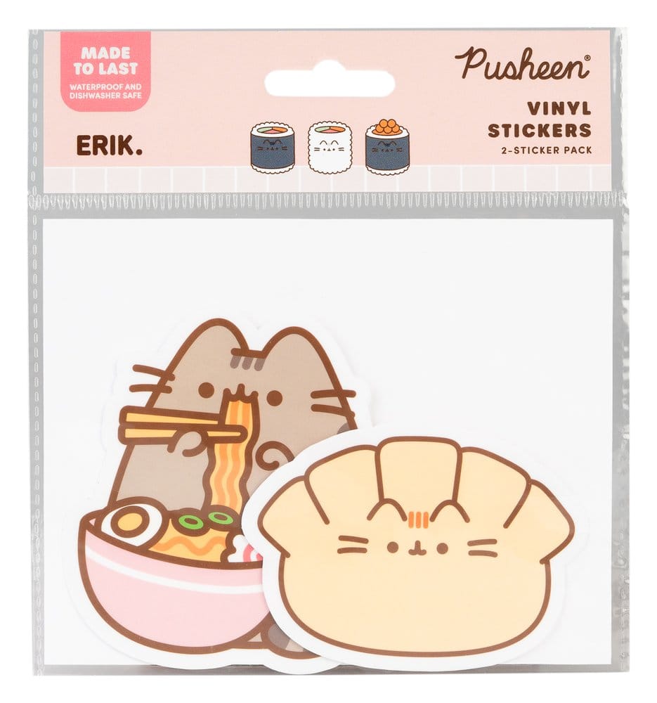 Pusheen Vinyl Stickers Sushi Roll Vol. 6 Set of 2 - MangaShop.ro