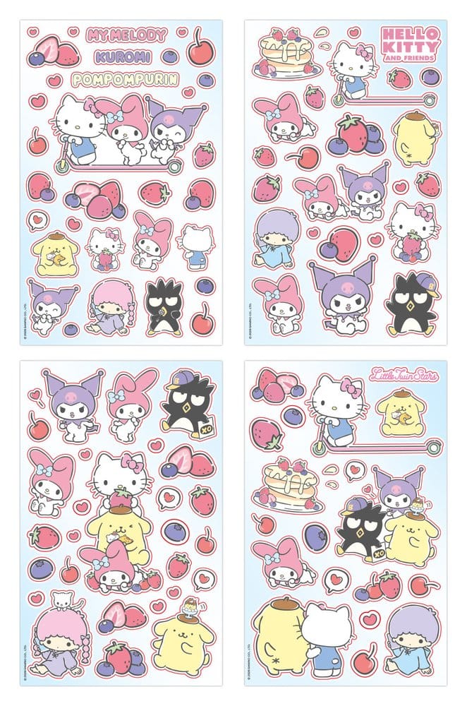 Sanrio Sticker Pack Hello Kitty & Friends 02 Everyday - MangaShop.ro