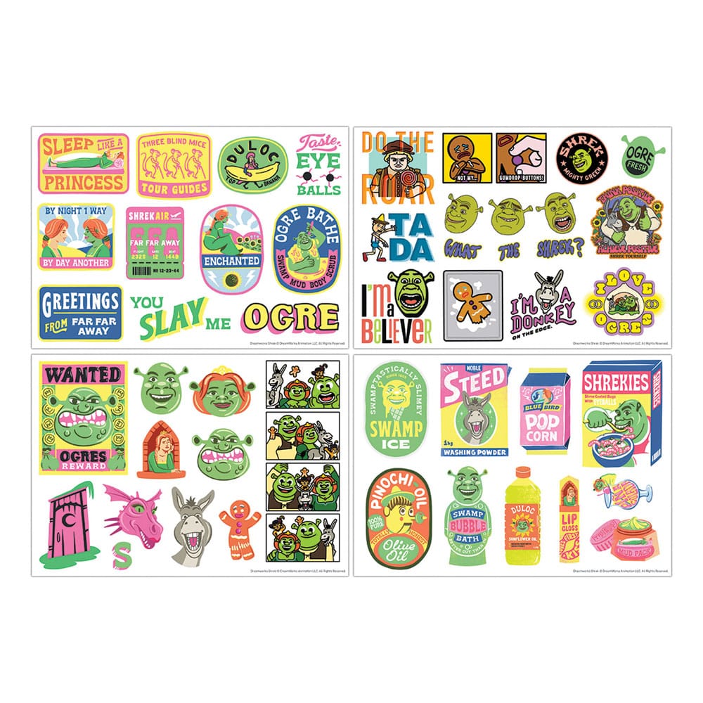 Shrek Tech Sticker Pack - MangaShop.ro