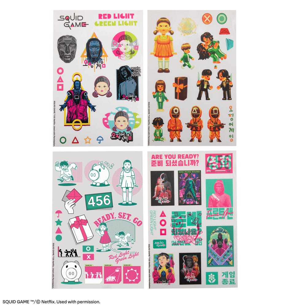 Squid Game Sticker pack - MangaShop.ro