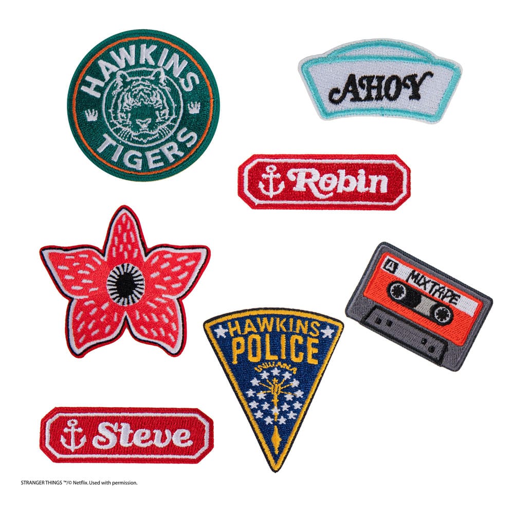Stranger Things: Stranger Things Patches Set of 7 - MangaShop.ro