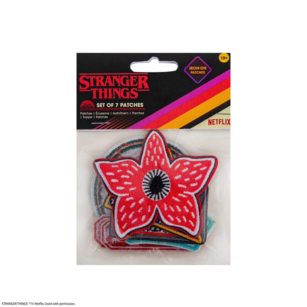 Stranger Things: Stranger Things Patches Set of 7 - MangaShop.ro