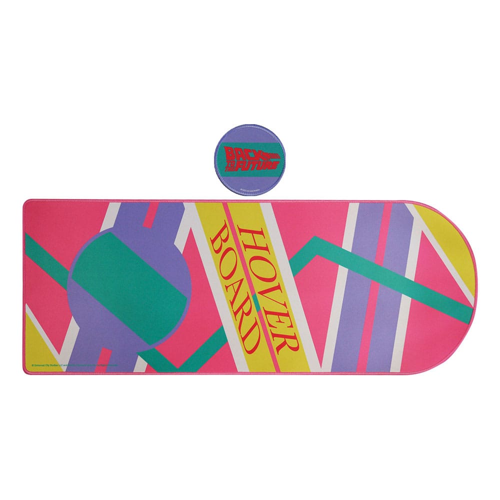 Back to the Future Desk Pad & Coaster Set Hoverboard Limited Edition - MangaShop.ro
