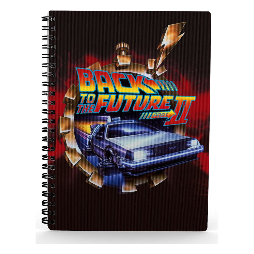 Back to the Future II Notebook with 3D-Effect Poster - MangaShop.ro