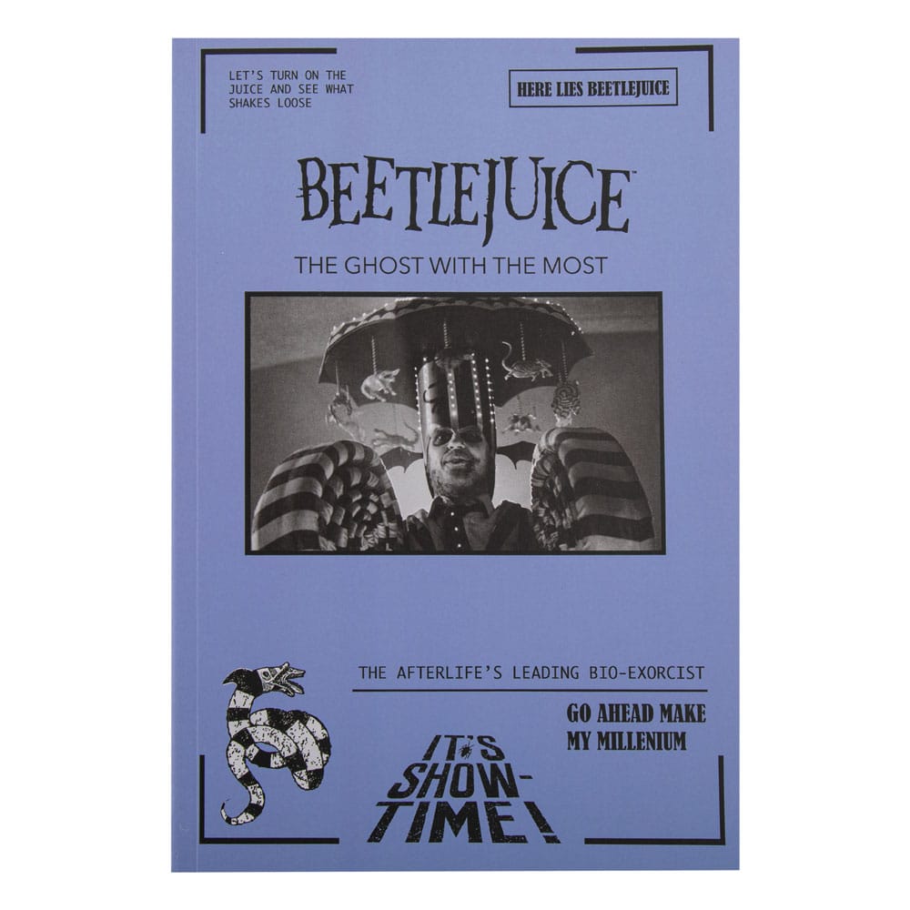 Beetlejuice Notebook It's Show Time - MangaShop.ro