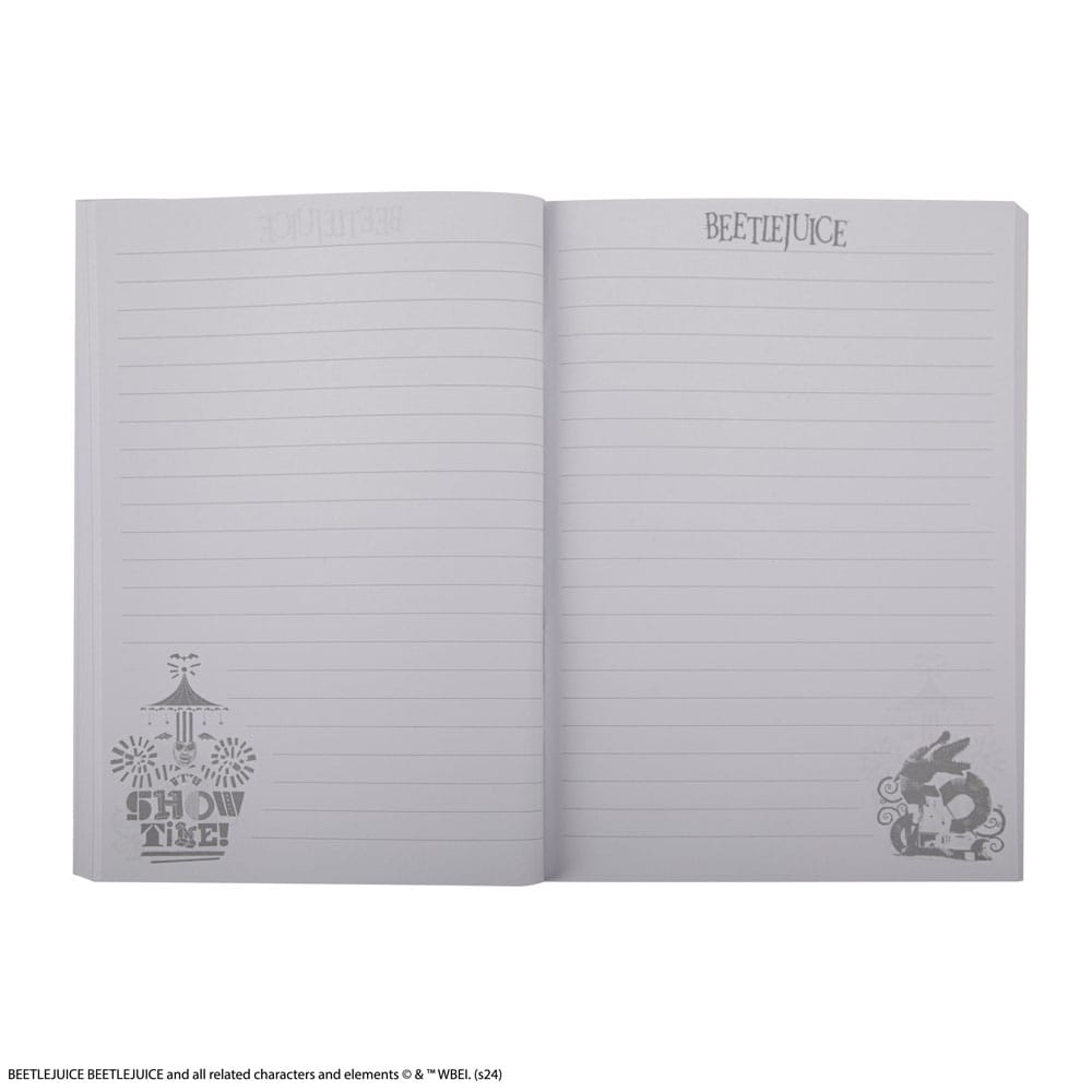 Beetlejuice Notebook It's Show Time - MangaShop.ro