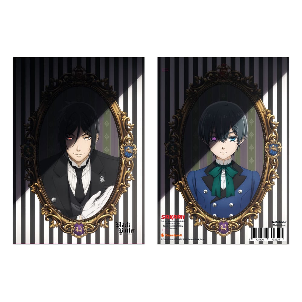 Black Butler Notebook Public School Arc - MangaShop.ro