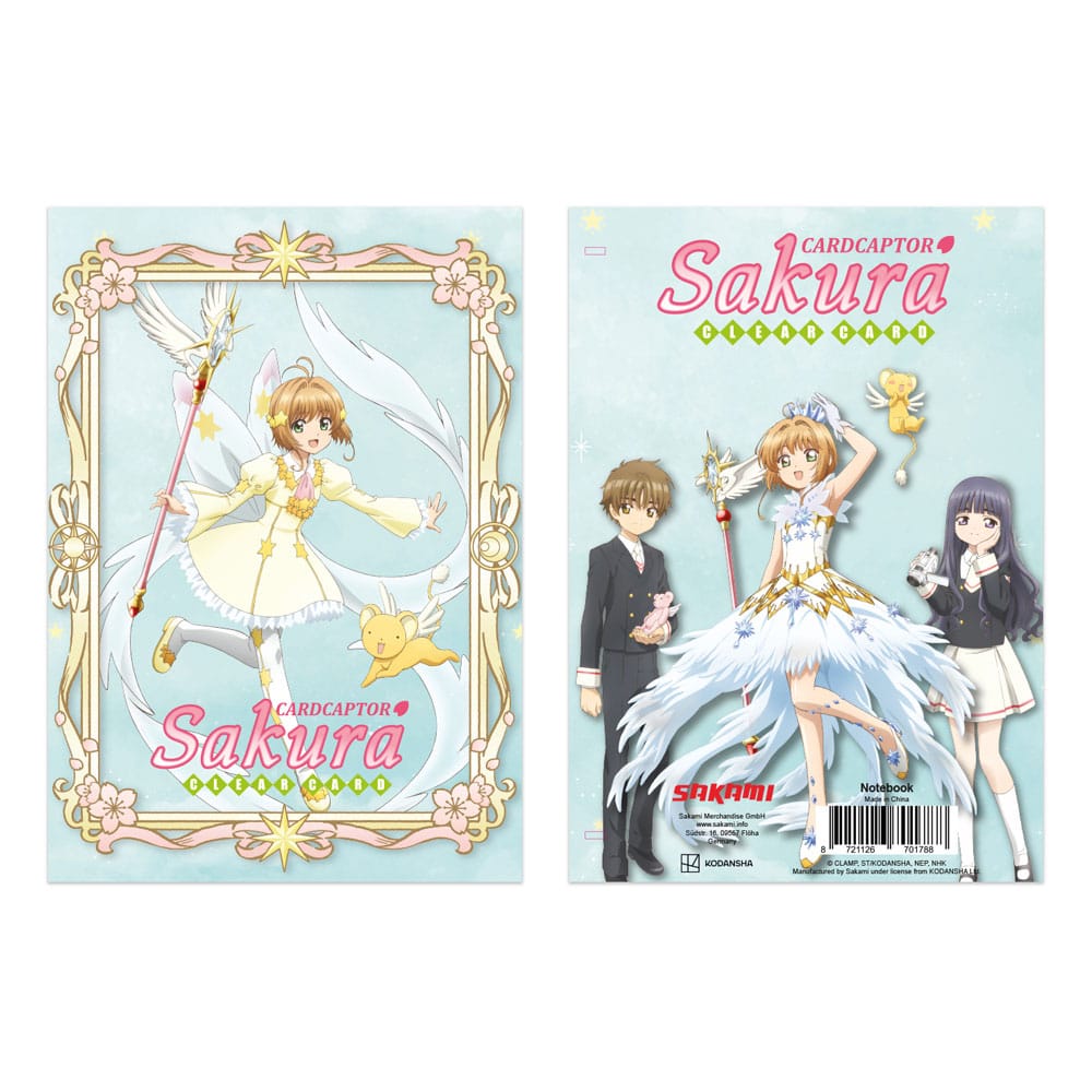 Cardcaptor Sakura Clear Card Notebook - MangaShop.ro