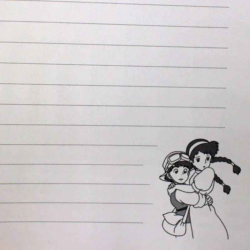Castle in the Sky Sketchbook Sheeta & Pazu Flexi - MangaShop.ro