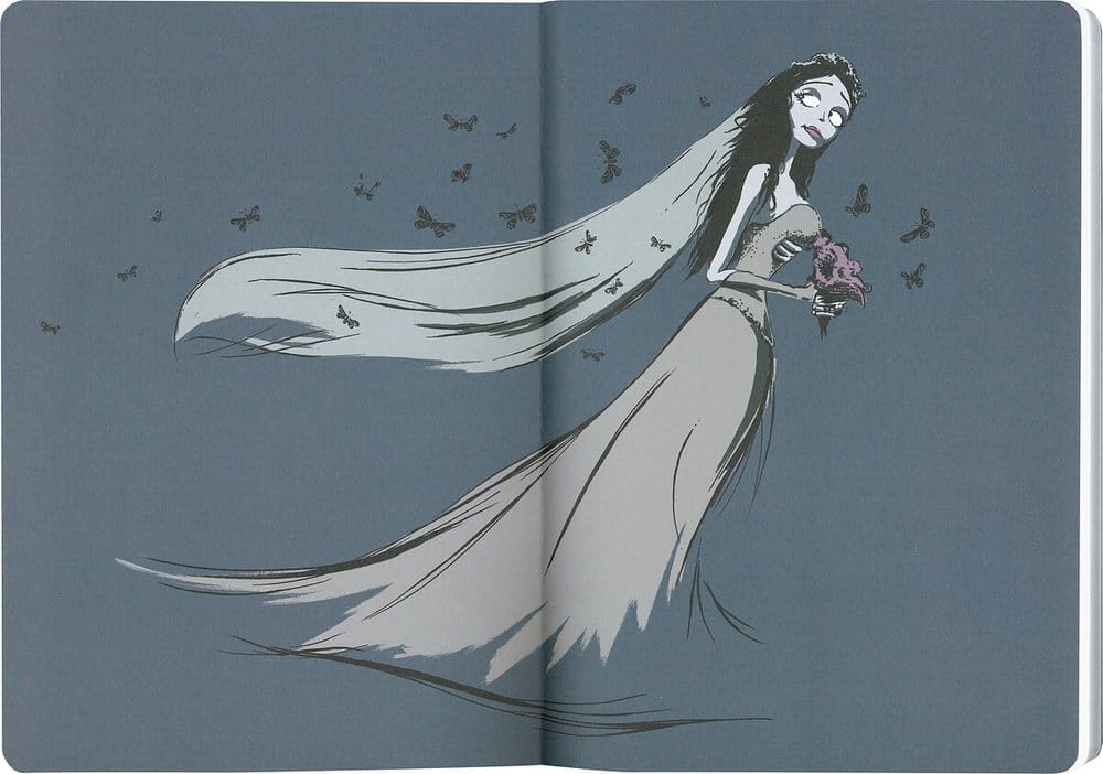 Corpse Bride Softcover Notebook Emily 21 cm - MangaShop.ro
