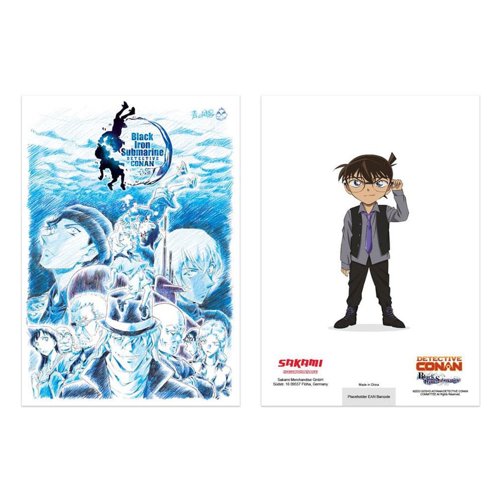 Detective Conan Notebook Black Iron Submarine - MangaShop.ro