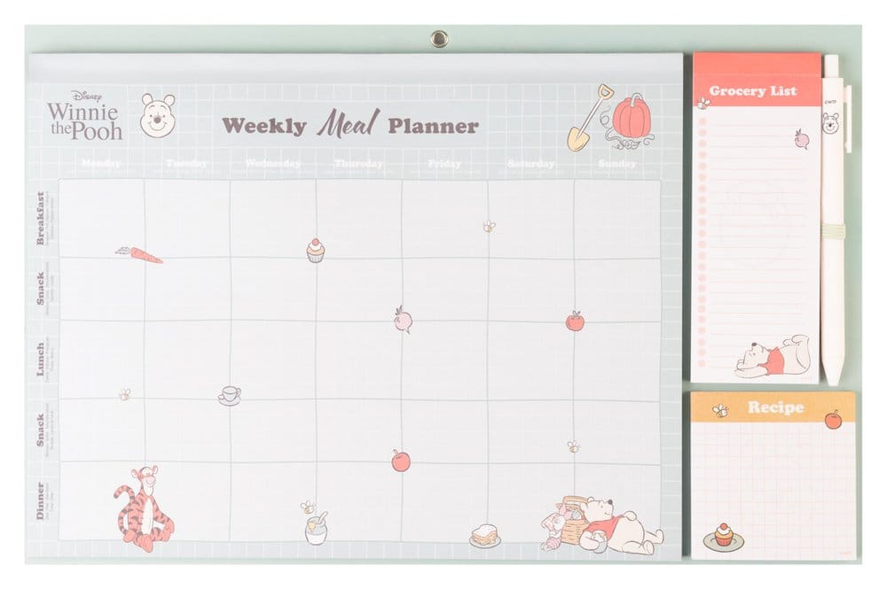 Winnie the Pooh 100th Anniversary Magnetic Meal Planner - MangaShop.ro