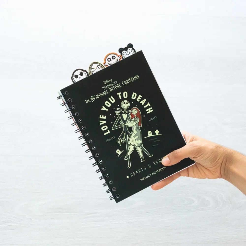The Nightmare Before Christmas Project Notebook A5 - MangaShop.ro