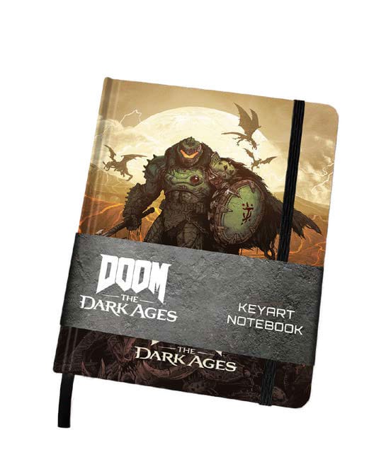Doom The Dark Ages Notebook A5 Keyart - MangaShop.ro